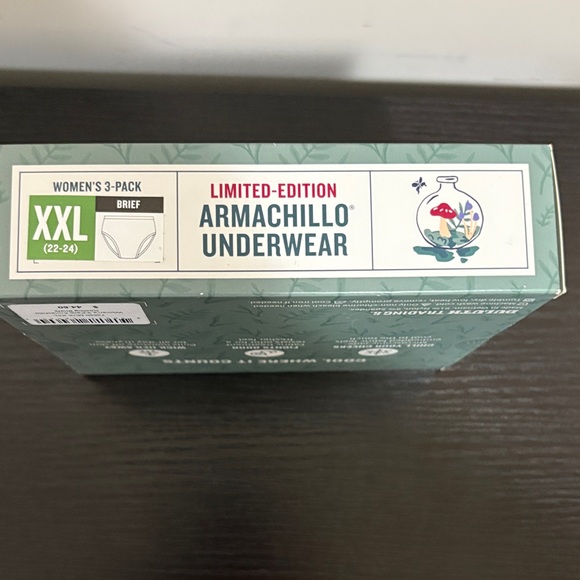 Duluth Trading Co Women's Armachillo Underwear 3-Pack - Red, Purple, Blue - Picture 5 of 5